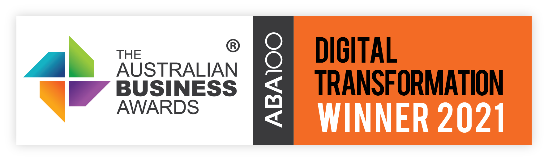 Australian Business Award for Digital Transformation logo