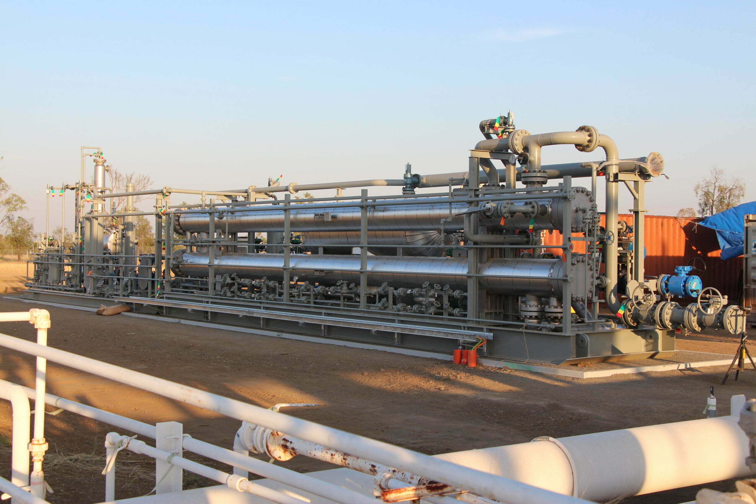 Denison Gas plant facility, Bowen Basin Queensland