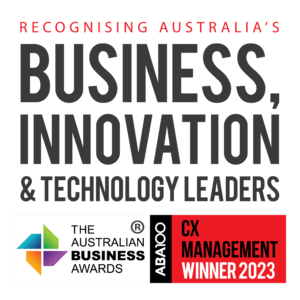 Australian Business Awards Customer Experience Management approved Logo for Parasyn.